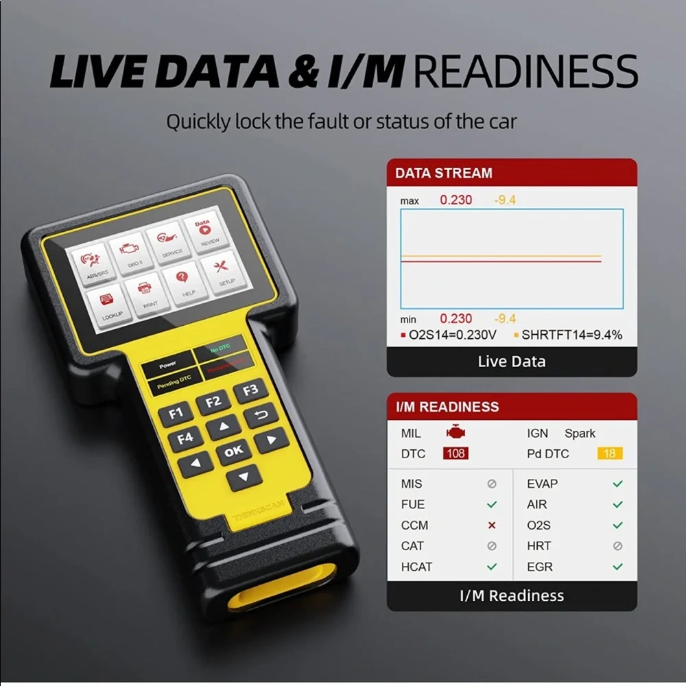 New sealed Thinkcar OBD2 Scanner Car Code Readers & Scan Tools,ThinkScan - Picture 2 of 11